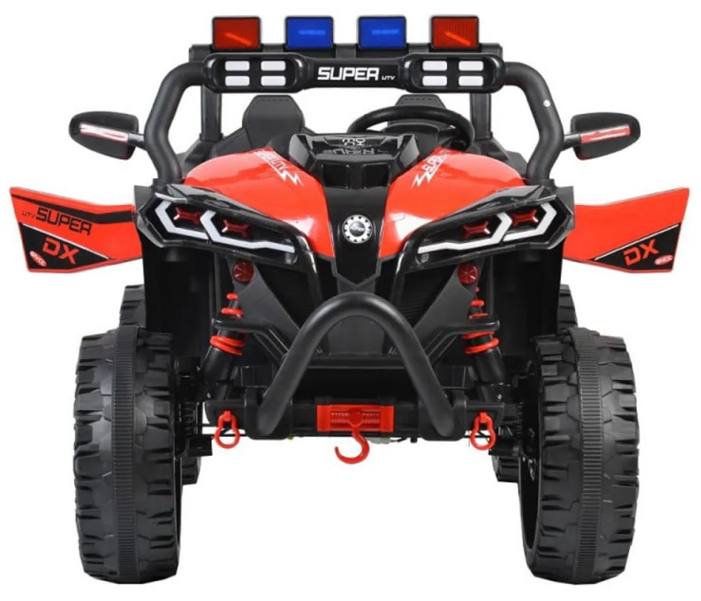 Masinuta Electrica cu acumulator pentru copii NOVOKIDS™ Super Beasty Buggy UTV , 2 locuri, Cu faruri luminoase, Telecomanda, 3-9 ani , max 30 kg ,