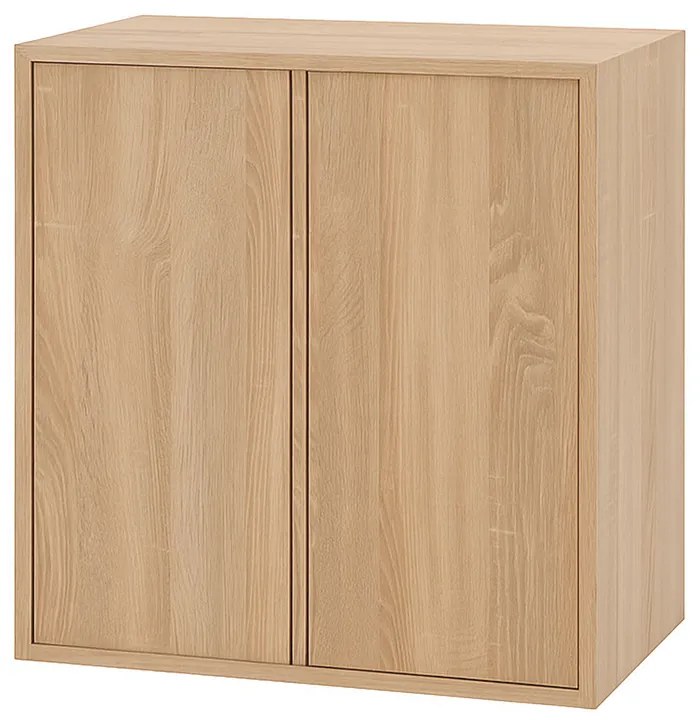 Boxie 2 uși dulap de perete 80x80x37 cm stejar sonoma