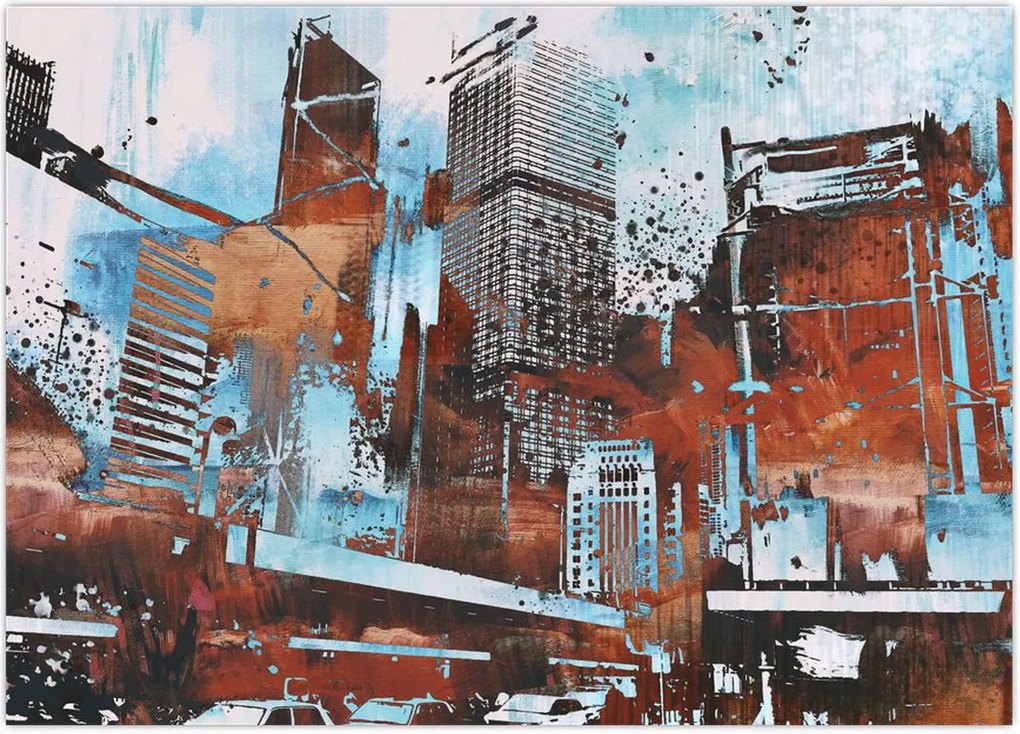 Tablou - Zgârie-nori (70x50 cm)