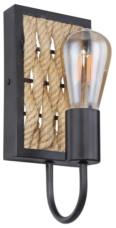 Aplica de perete stil rustic natural HALIA