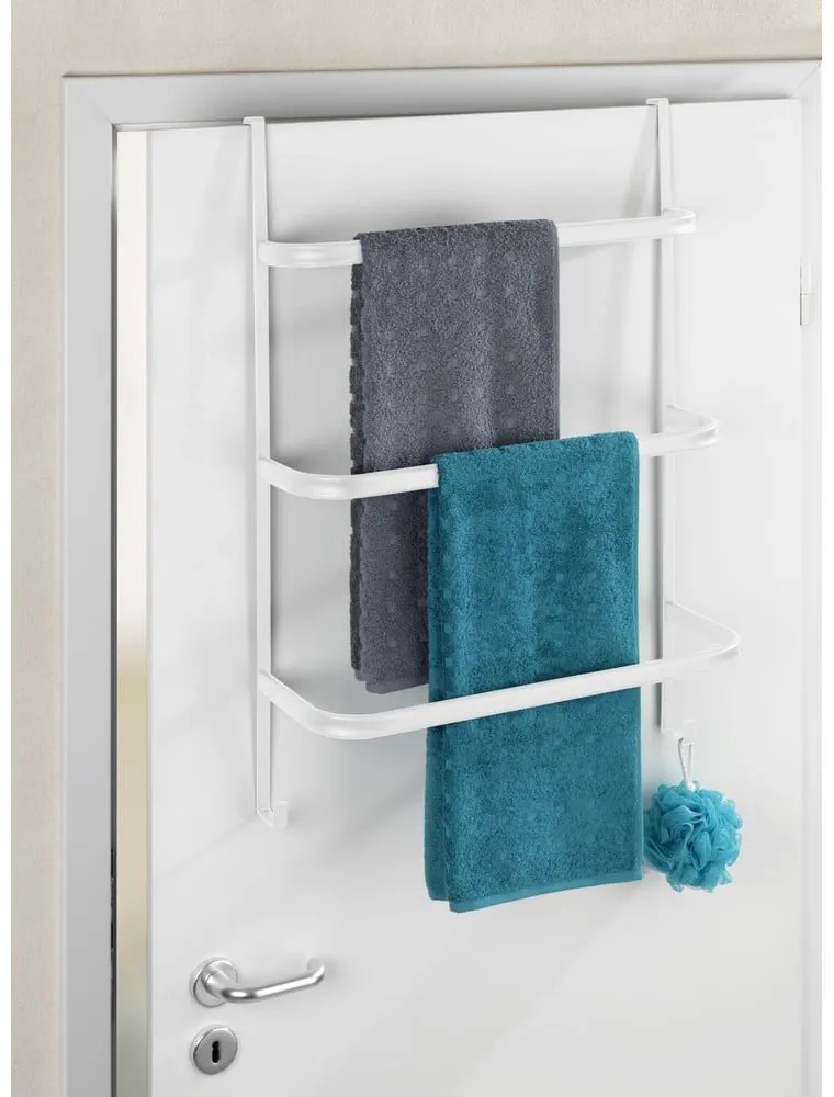 Suport pentru prosoape alb mat de agățat din oțel Irpinia – Wenko