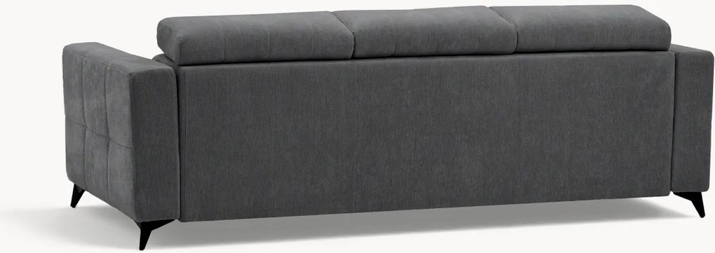 Canapea extensibilă Nardo - chenille gri Vibe 95