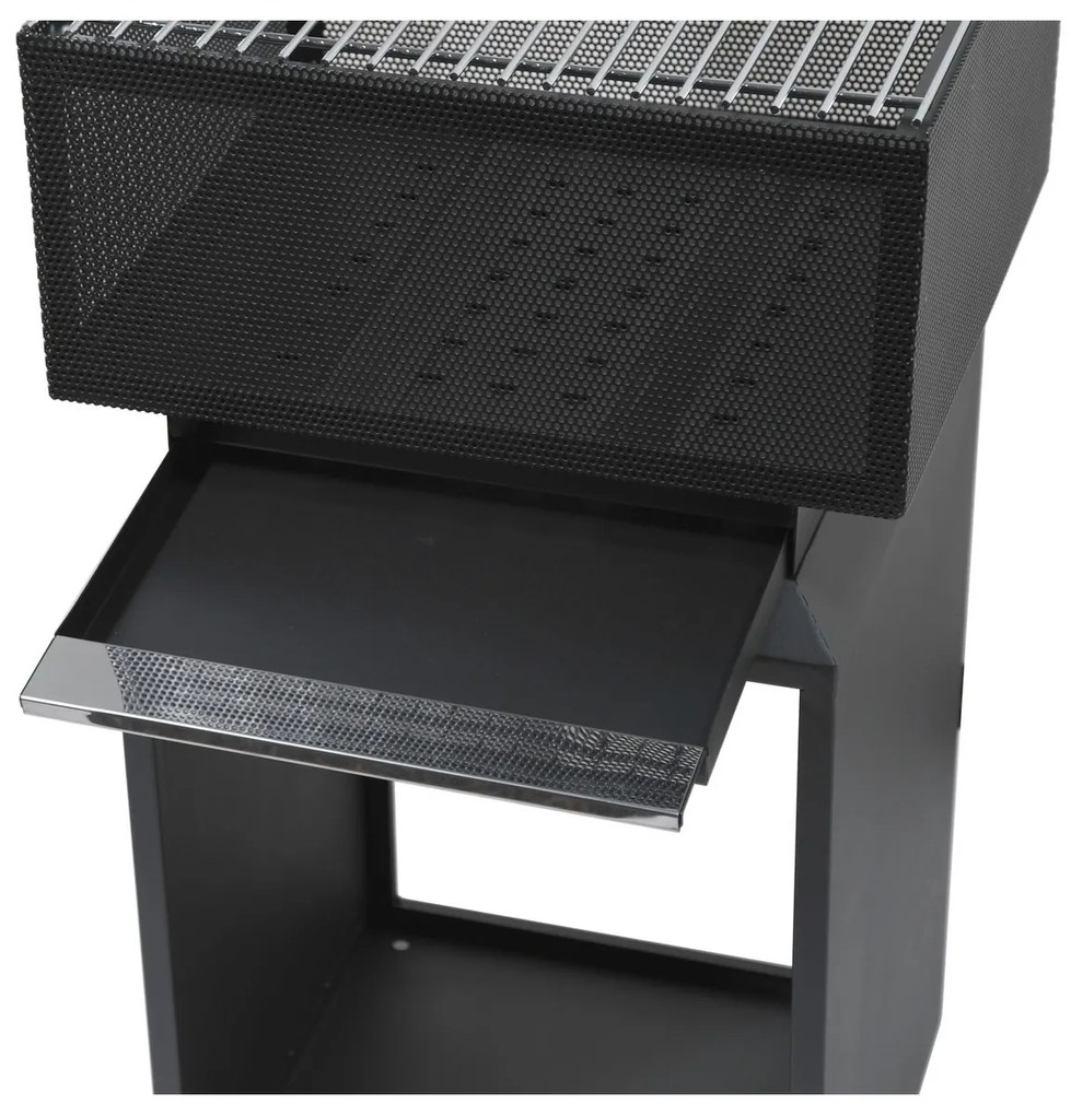 Cattara Focar portabil cu grilă Cube, 74 cm