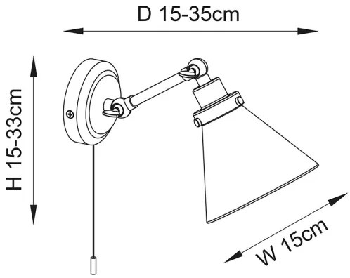 Aplică pentru baie Endon 93853 FARADAY 1xG9/3W/230V IP44 crom lucios