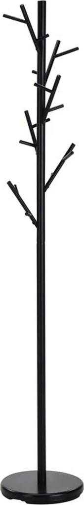 Cuier pom W33, negru, otel, 30x176 cm