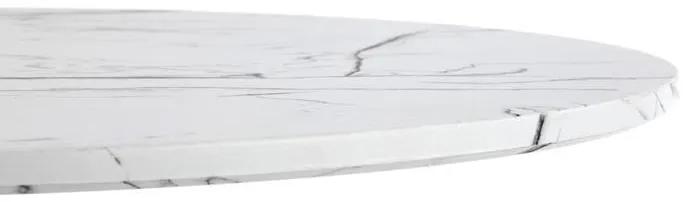 Zondo Masă de sufragerie Delbert (Marmură albă). 1048924