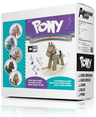Milly Mally Pony Cal balansoar cu melodia, roz