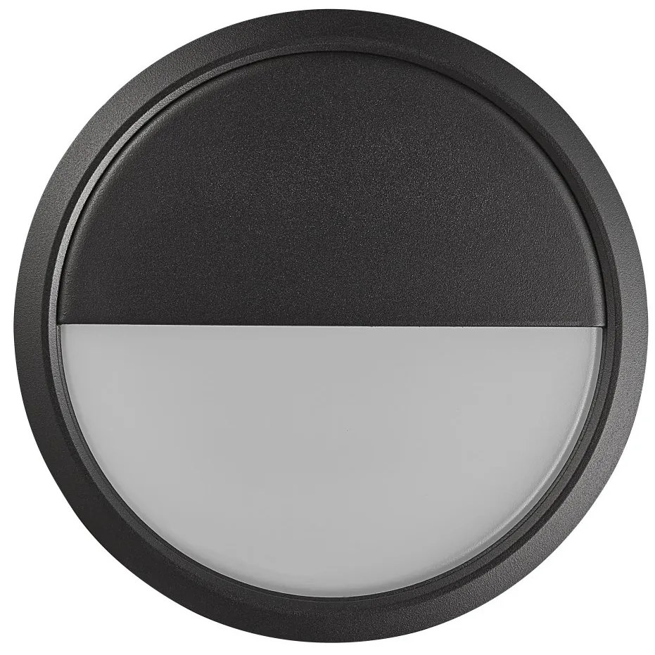 Aplica LED perete/ tavan exterior cu protectie IP54 Ava Smart Black
