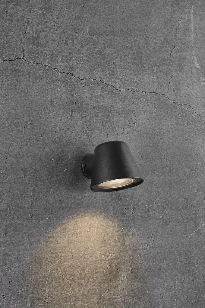Aplica pentru perete exterior cu protectie IP44 Aleria negru 2019131003 NL
