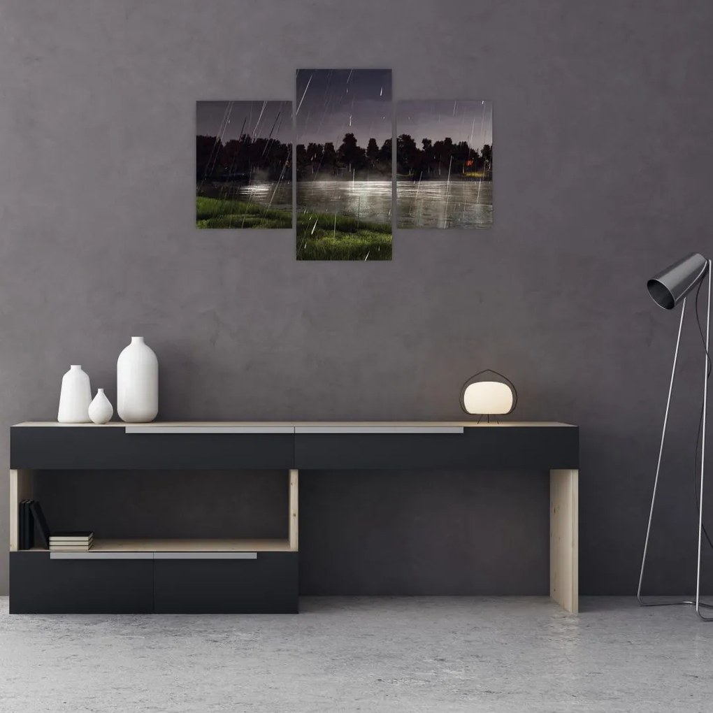 Tablou - Seara ploioasă (90x60 cm)