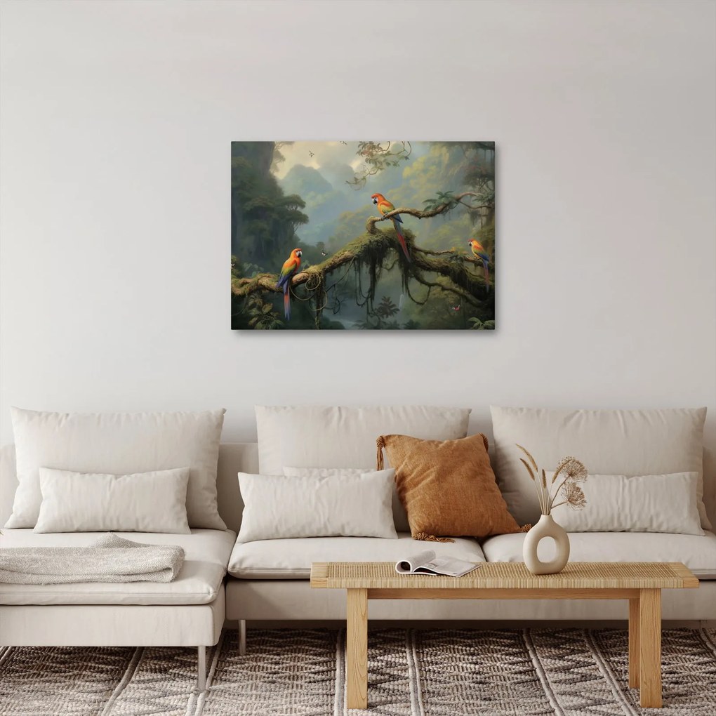 Tablou - Pădure tropicală (70x50 cm)