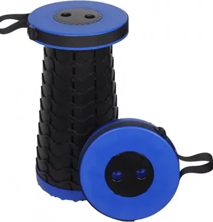 Zaparkorun Scaun portabil pentru exterior - albastru