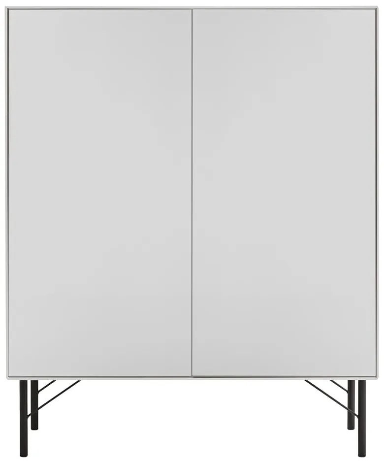 Comodă înaltă albă-neagră 91x111 cm Edge by Hammel - Hammel Furniture