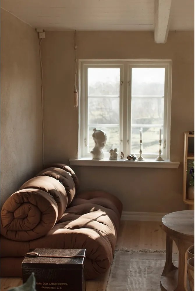 Canapea variabilă Karup Design Buckle Up Dark Grey