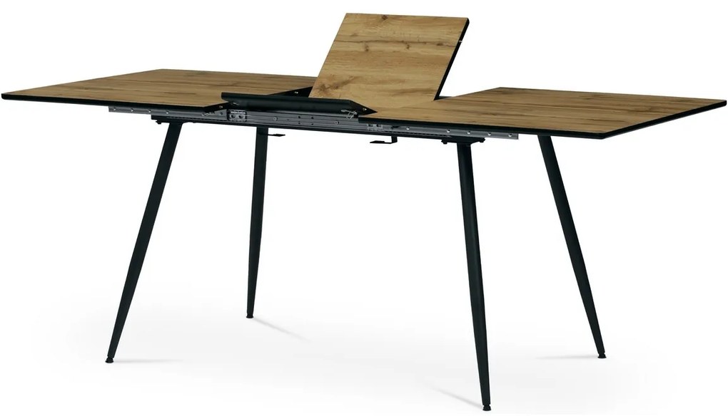 Masă de sufragerie extensibilă 140-180 x 80 cm, stejar