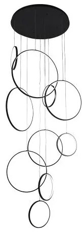 Lustră LED dimabilă pe cablu LED/290W/230V 3000-6500K + telecomandă