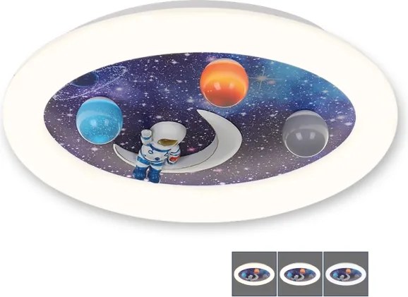 BRILAGI - Plafonieră LED pentru copii ASTRO LED/60W/230V, diametru 51 cm