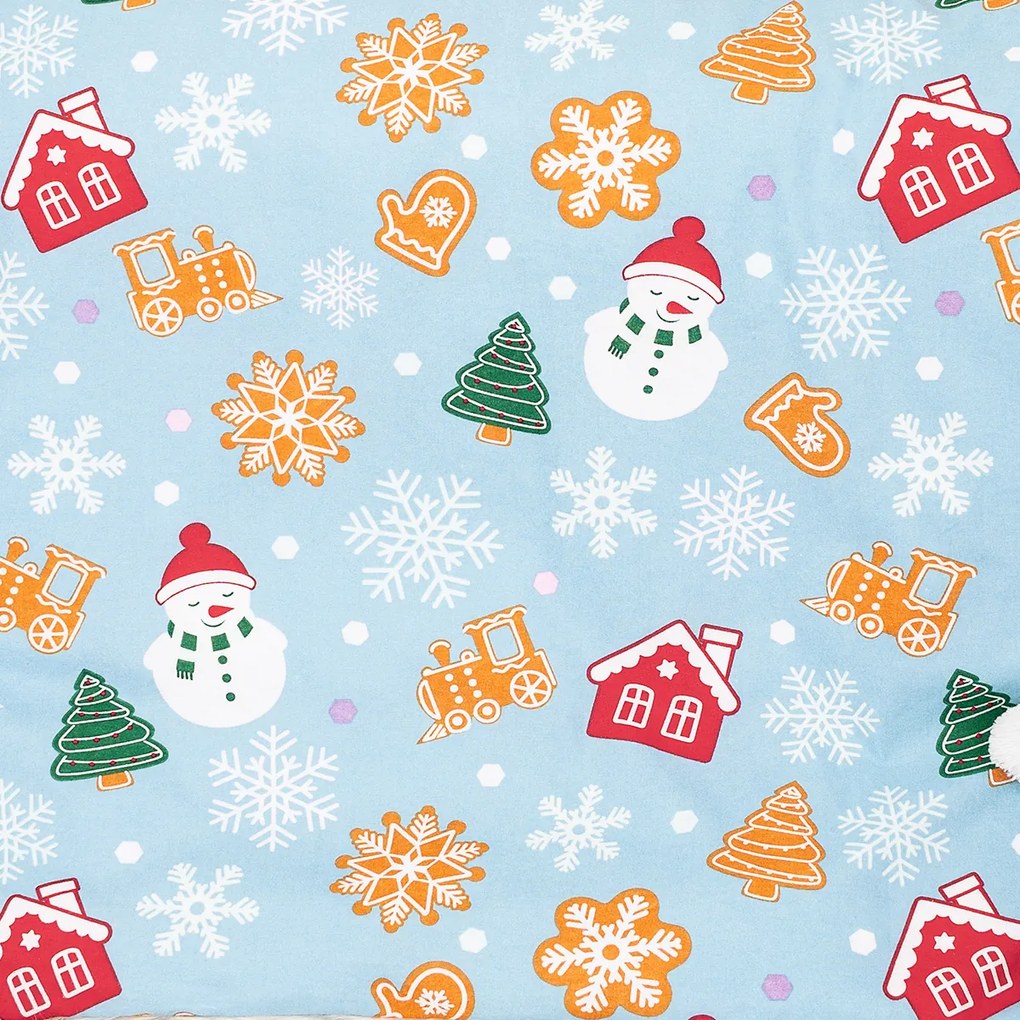 Lenjerie de pat din flanel pentru copii 4Home Sweet Winter, 100 x 135 cm, 40 x 60 cm, 100 x 135 cm, 40 x 60 cm