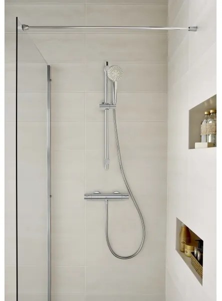 Baterie termostatică de duș Roca A5A2E18C00 T-500 crom lucios