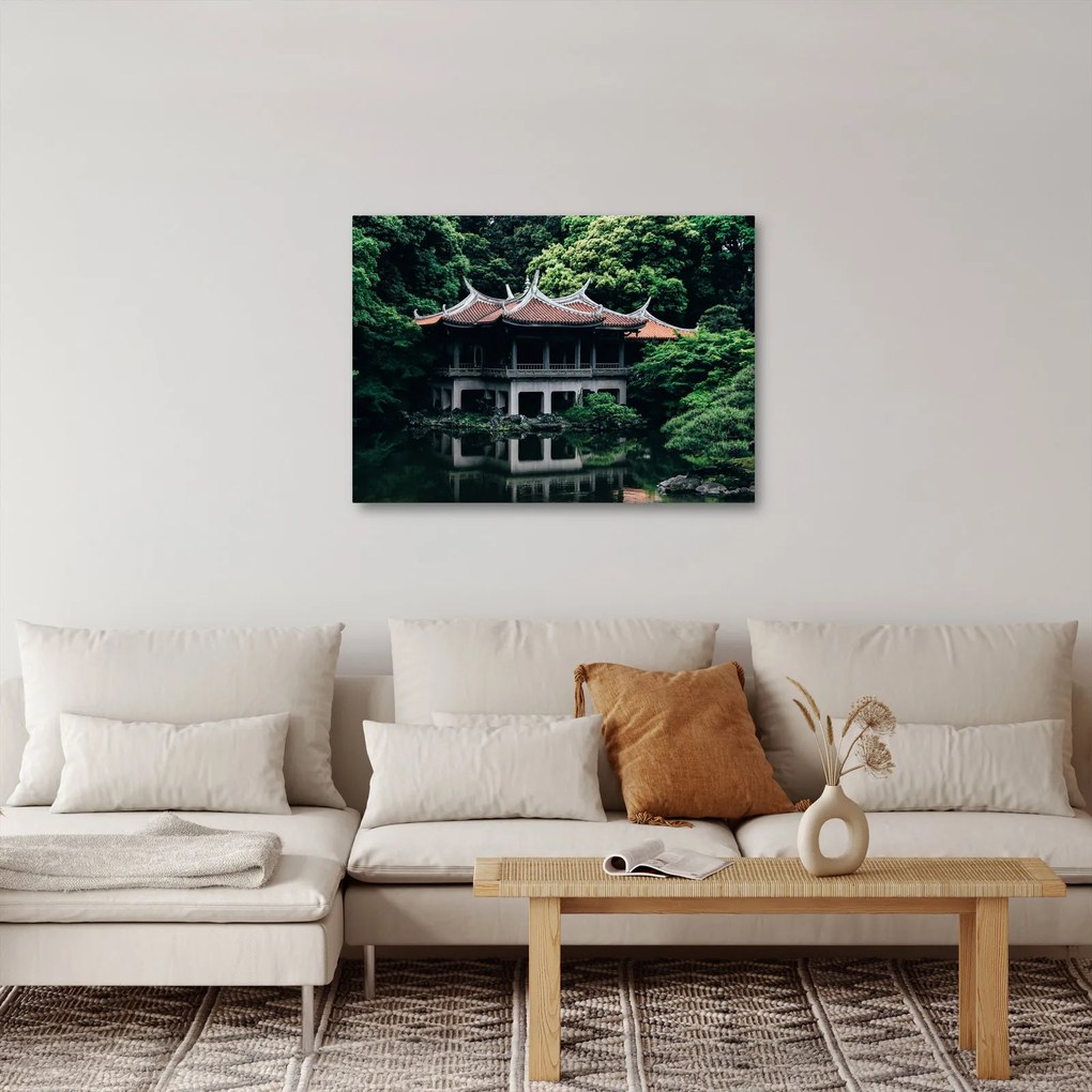 Tablou cu grădina japoneză națională (70x50 cm)