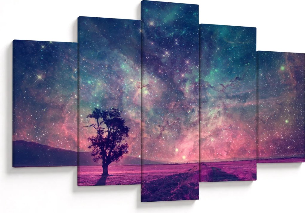Tablou - Cer de noapte din alta dimensie (150x105 cm)