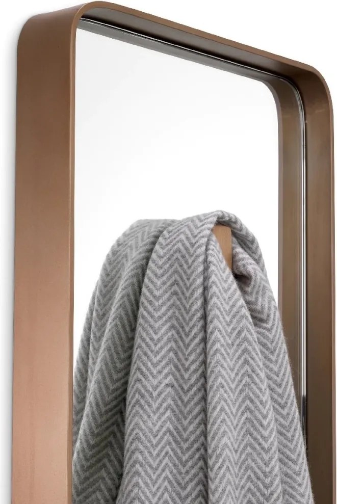 Oglinda decorativa design LUX Megaro Brushed brass 30x160cm