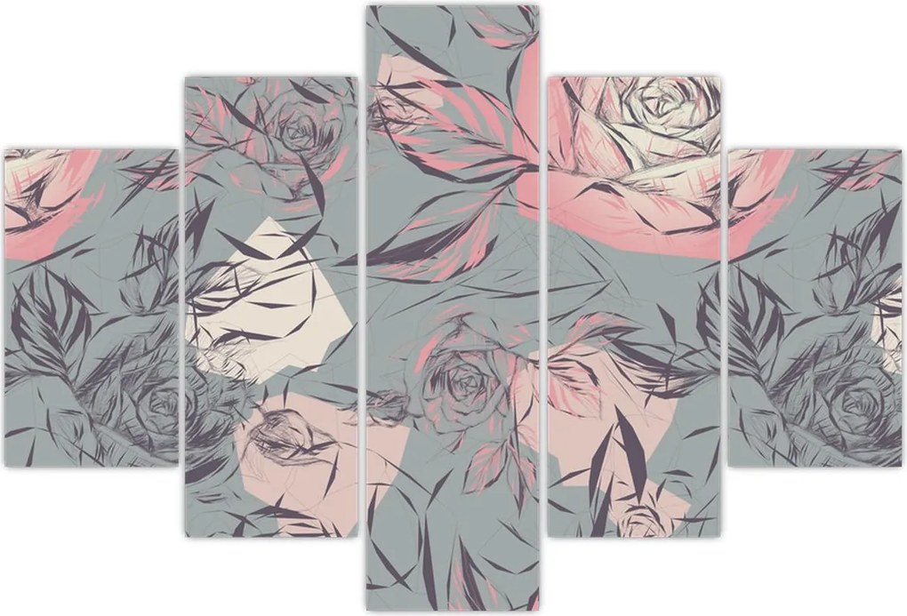 Tablou - Trandafir (150x105 cm)