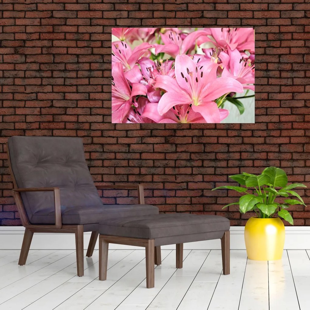 Tablou - Liliac roz (90x60 cm)