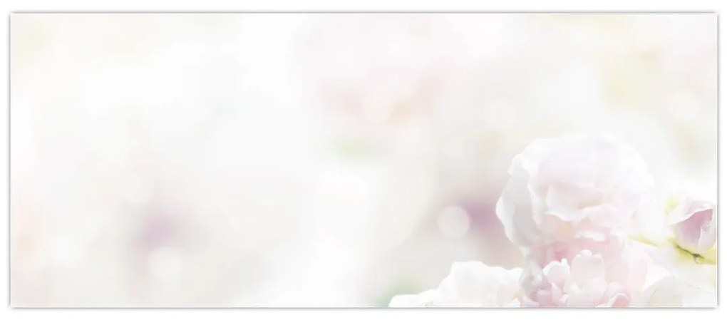 Tablou cu flori fragede (120x50 cm)