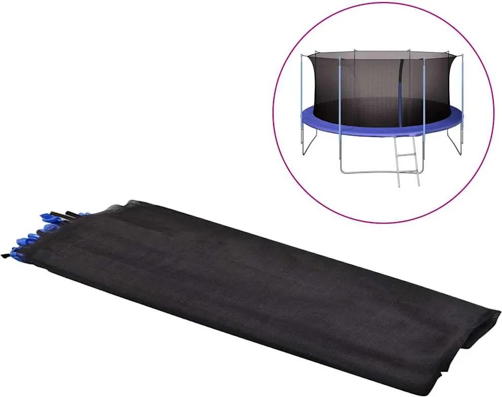 vidaXL Plasă de siguranță pentru trambulină rotundă de 4,26 m