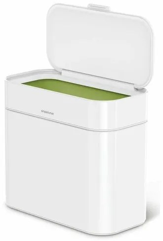 Coș de gunoi compostabil Simplehuman 4 l,  alb