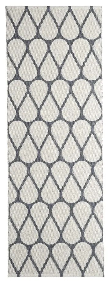 Covor tip traversă pentru interior și exterior gri închis 70x200 cm Otis Granit – Pappelina