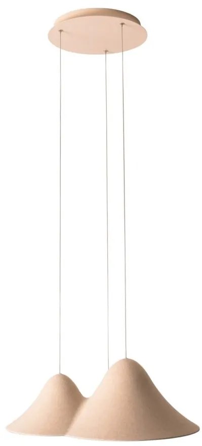 Lustra suspendata design modern Bellmond crem
