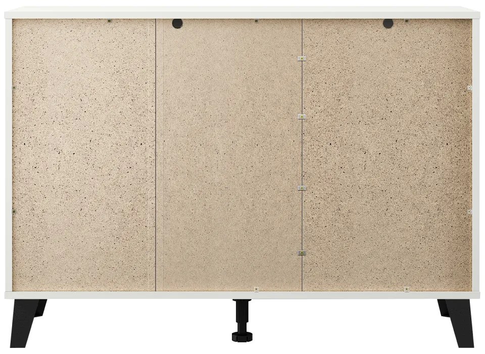 Comoda BOGAN 1D3S, albă