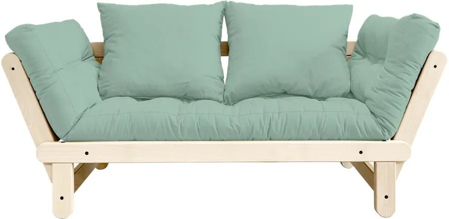 Canapea variabilă Karup Design Beat Natural, verde mentă