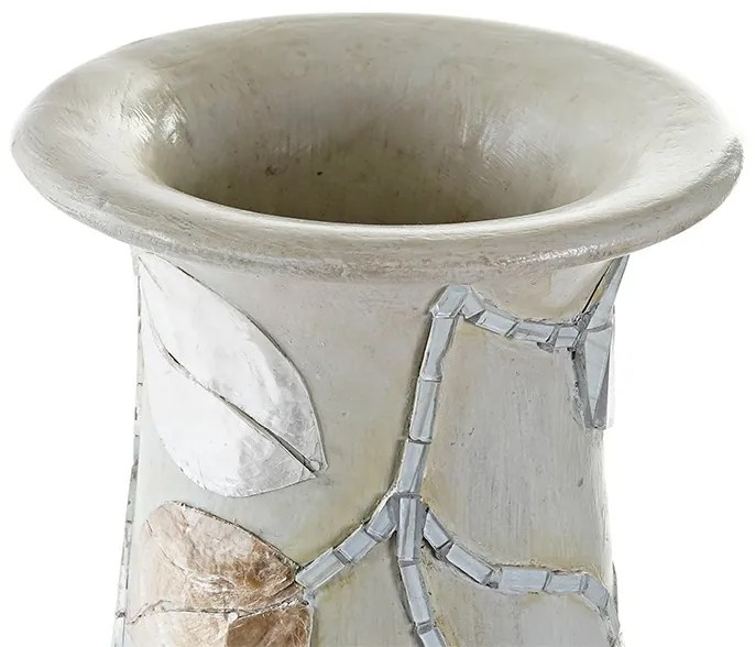 Vaza Leaves Terracotta din lut 25x60 cm