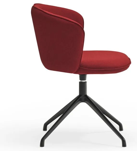 Set de scaune de sufragerie burgundy 2 buc. tapițat Add – Teulat