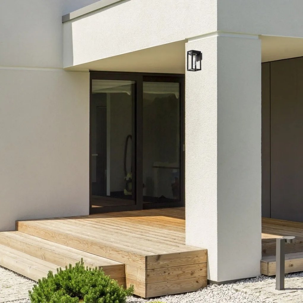 Aplica de perete exterior cu senzor de miscare IP54 Zernest