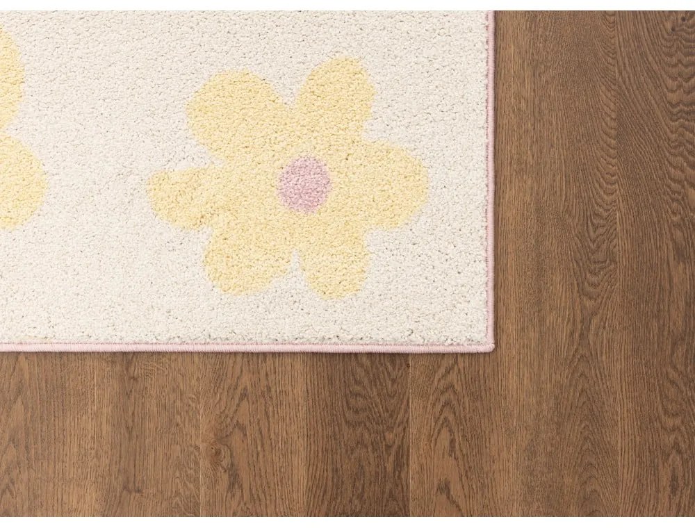 Covor pentru copii galben-fildeș 160x230 cm Dazzy Vanilla – FD