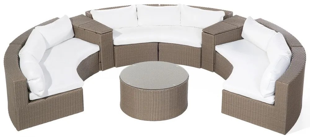 Set canapele pentru grădină Sevo (gri închis). 1011667