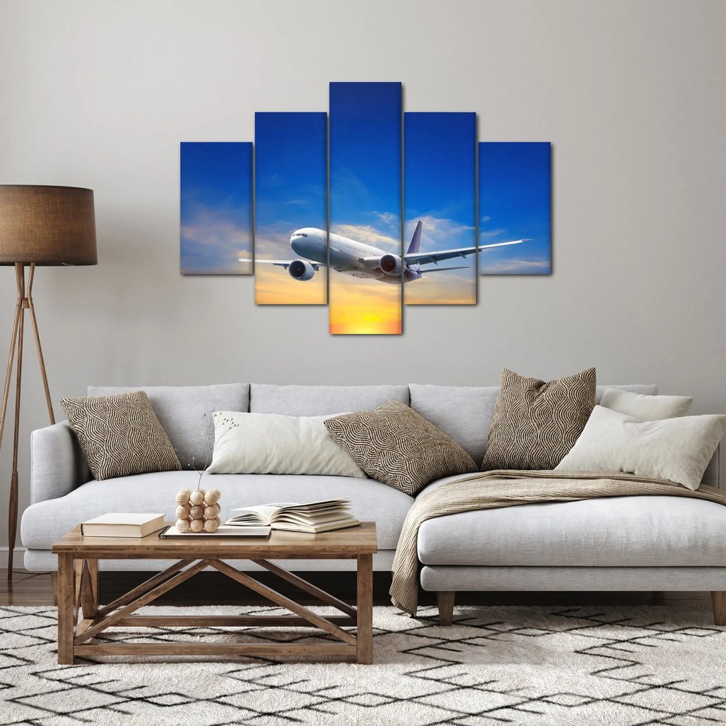 Tablou cu avion (150x105 cm)