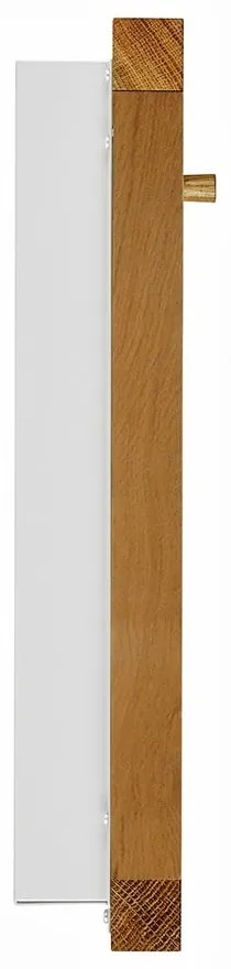 Masă de perete pliabilă Woodman Brenta, alb