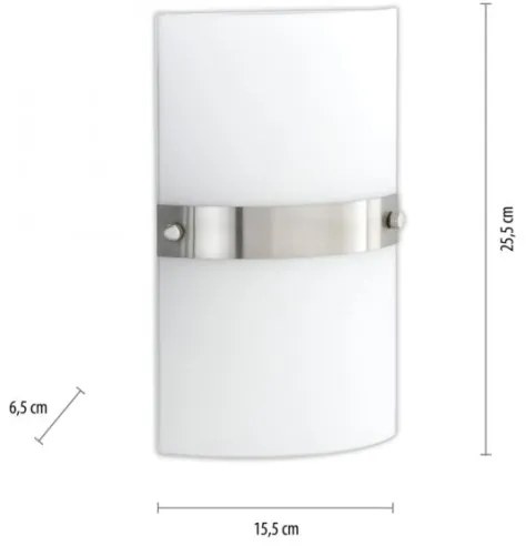 Aplică SQUARE 2xE14/40W/230V Paul Neuhaus 9846-55