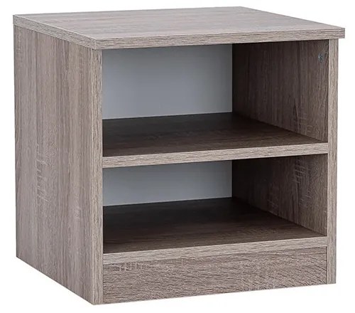 Noptieră Miami deschisă 40x40 cm stejar York-stejar York