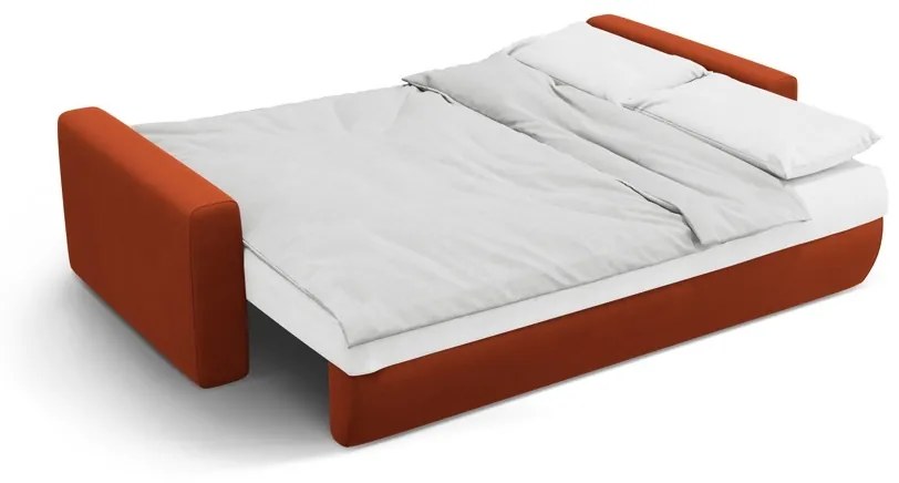 Canapea extensibila Belfast 3 locuri catifea L238 cm