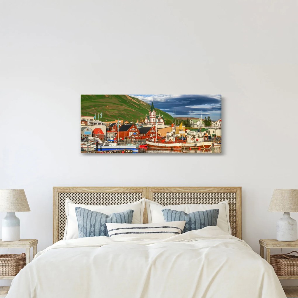 Tablou - Húsavík (120x50 cm)