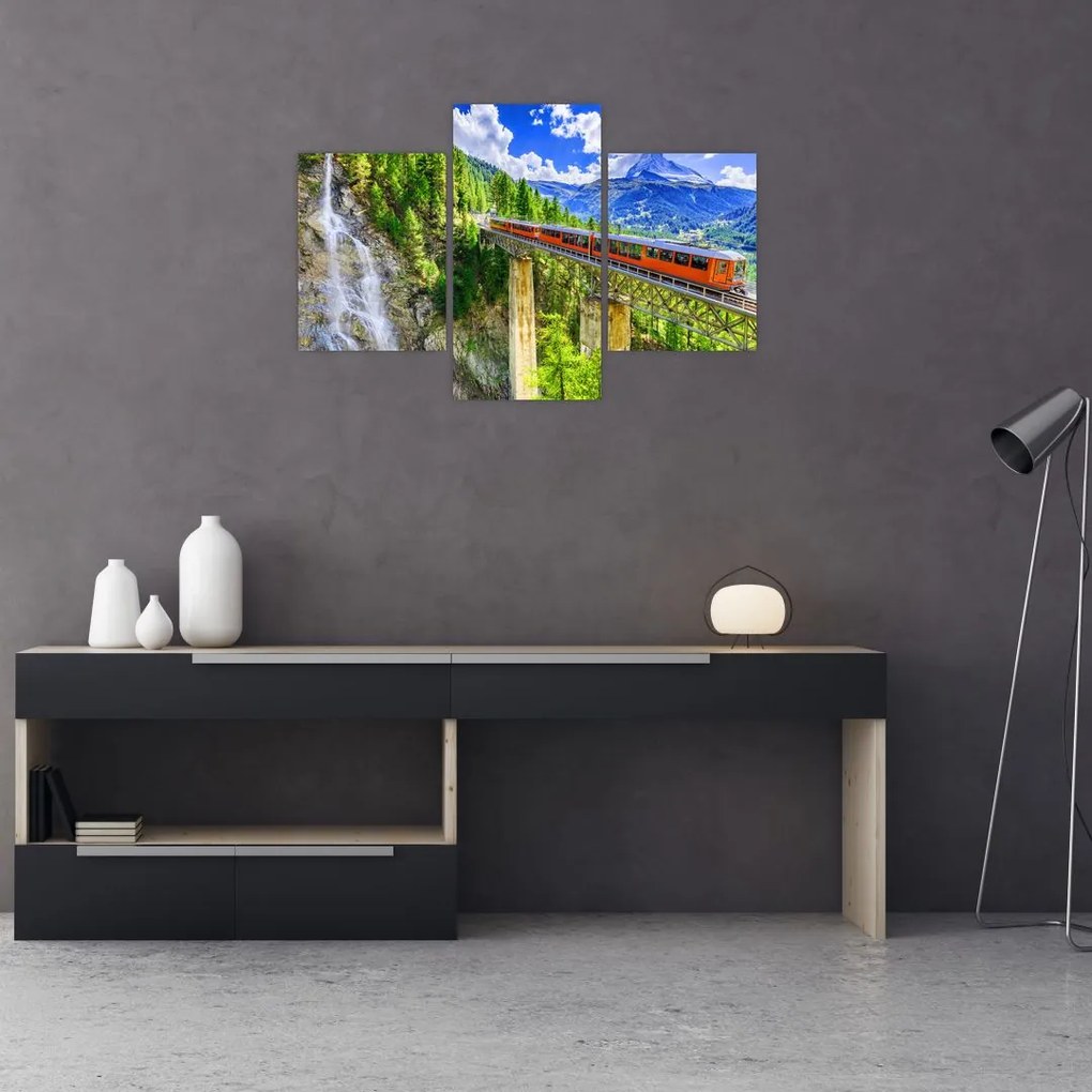 Tablou - Matterhorn, Zermatt, Valais, Elveția (90x60 cm)