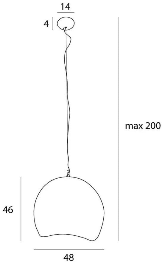 Lustra/Pendul design decorativ Pierre D-48cm
