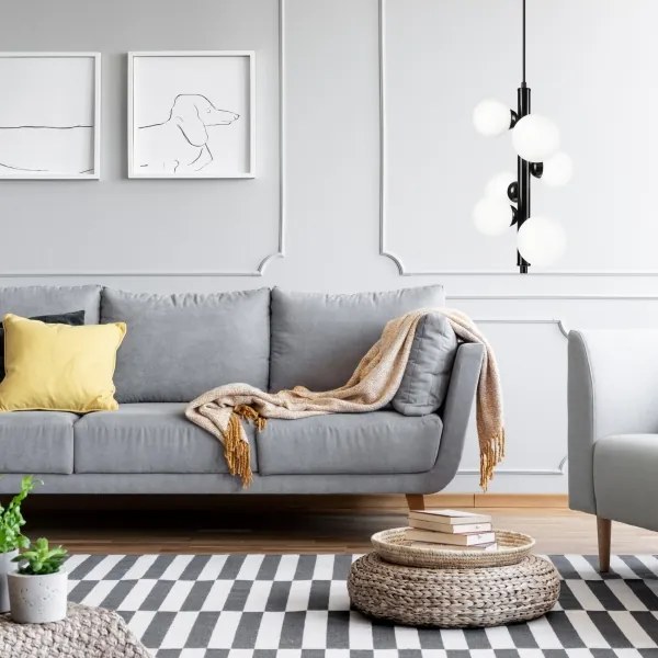 Lustră pe cablu LARRY 6xG9/15W/230V