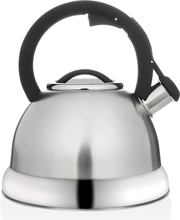 Ceainic cu fluier Zilan ZLN1306 din otel inoxidabil, Compatibil gaz, electric inductie, Capacitate 3.5L
